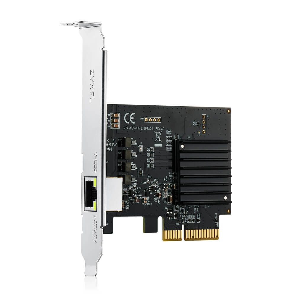ZyXEL XGN100Cv3 10G Network Adapter PCIe Card with Single RJ-45 Port ZyXEL XGN100Cv3 10G Network Adapter PCIe Card with Single RJ-45 Port