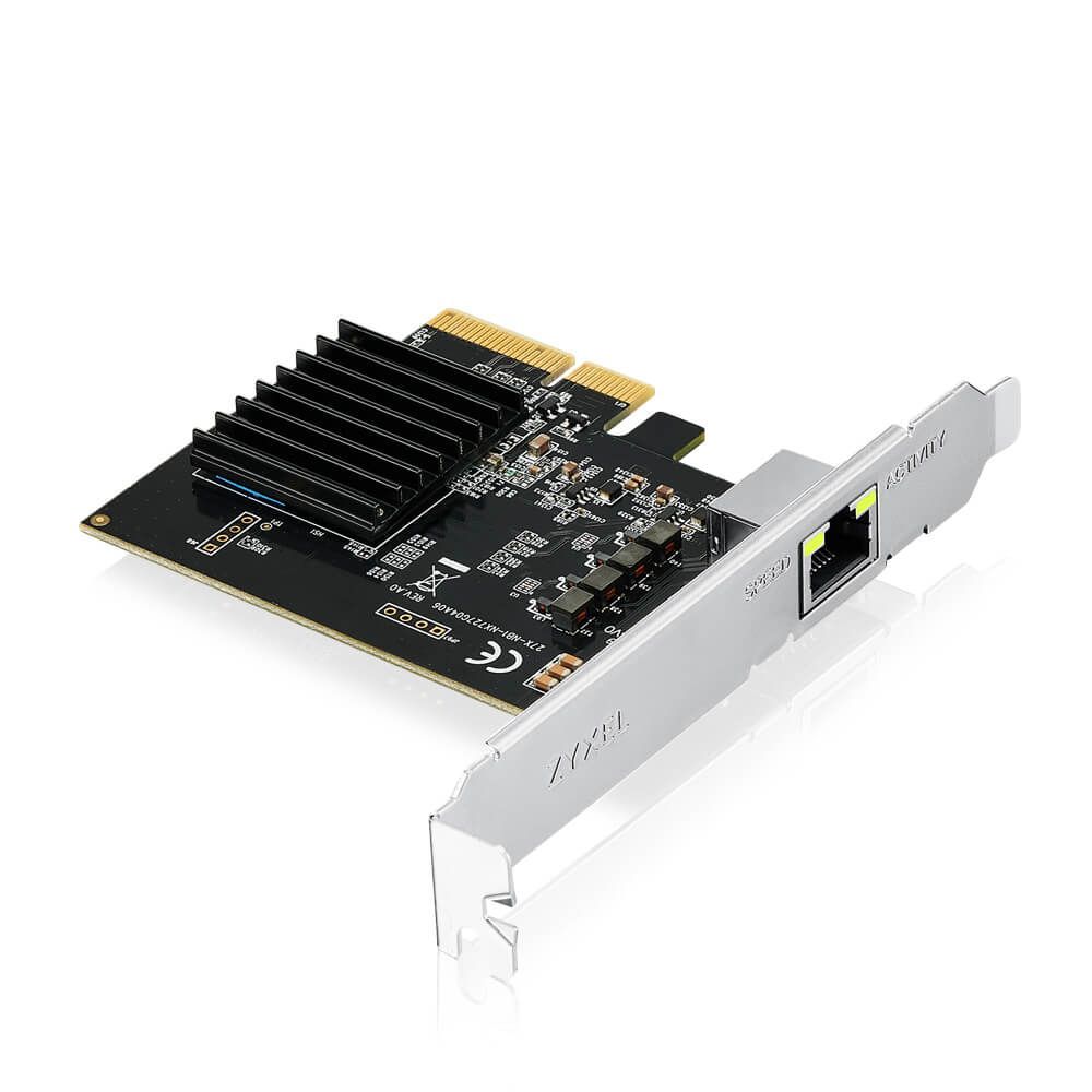 ZyXEL XGN100Cv3 10G Network Adapter PCIe Card with Single RJ-45 Port ZyXEL XGN100Cv3 10G Network Adapter PCIe Card with Single RJ-45 Port
