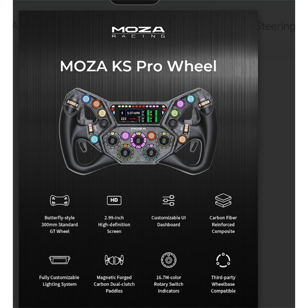 MOZA KS PRO Wheel