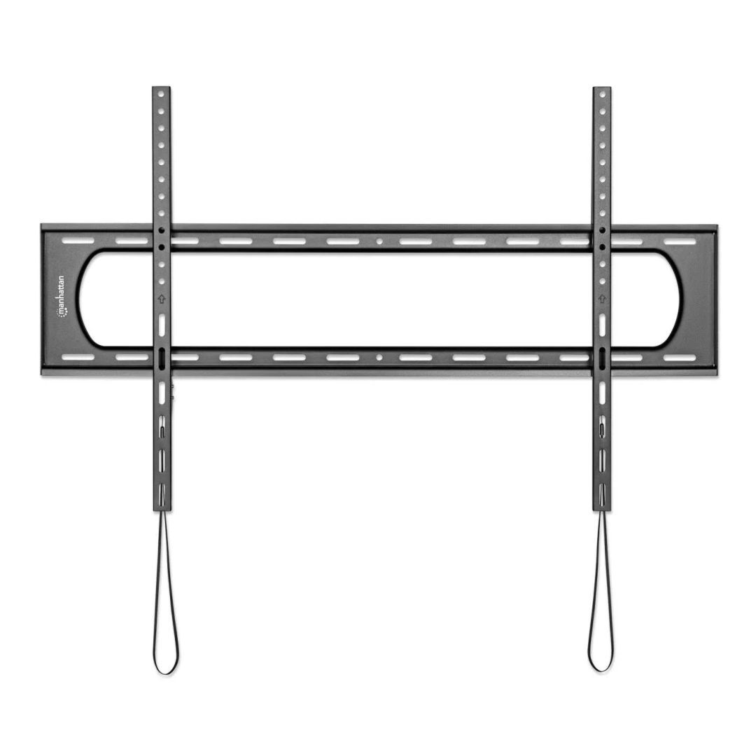 Manhattan Heavy-Duty Low-Profile Large-Screen Fixed TV Wall Mount 60-120" Black Manhattan Heavy-Duty Low-Profile Large-Screen Fixed TV Wall Mount 60-120" Black
