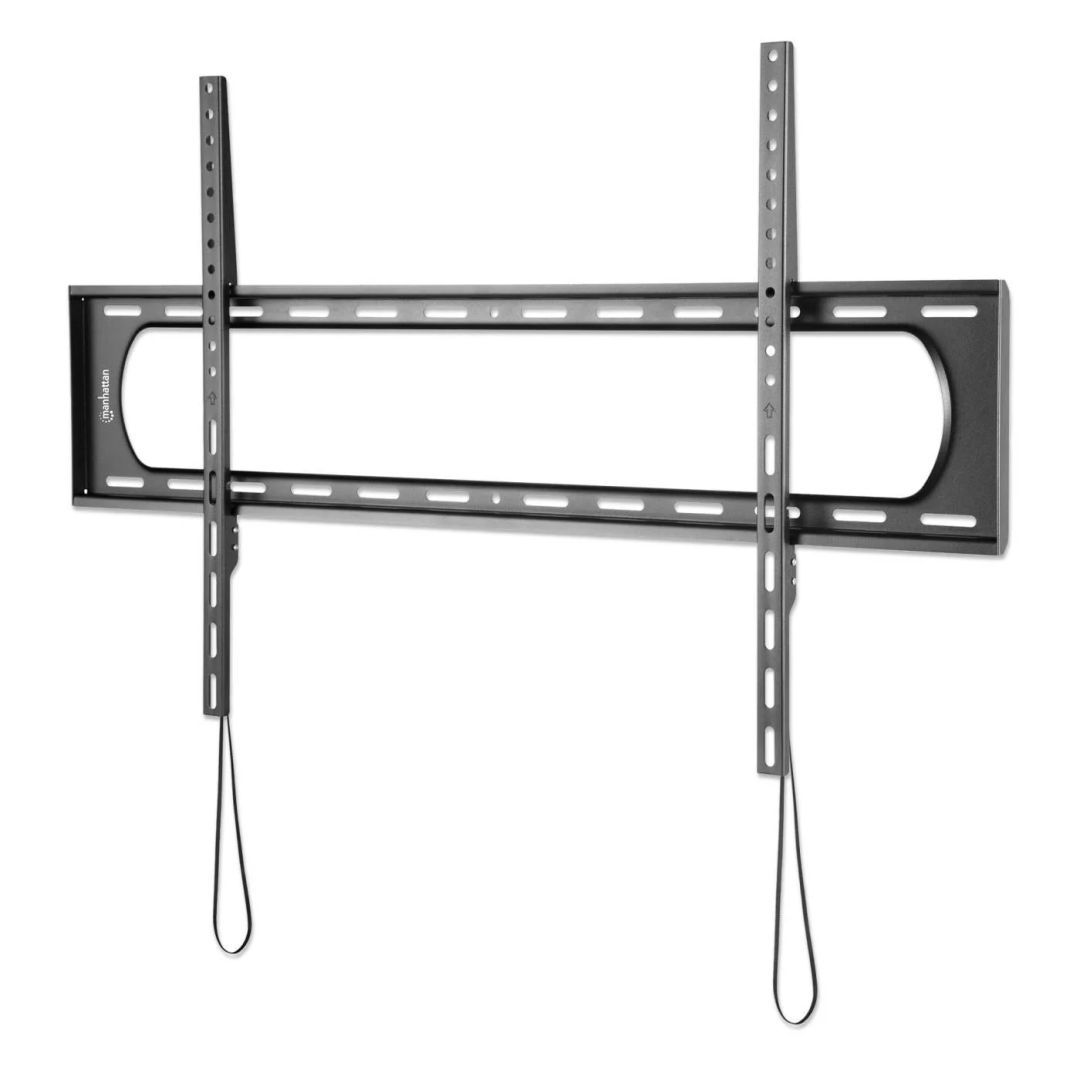 Manhattan Heavy-Duty Low-Profile Large-Screen Fixed TV Wall Mount 60-120" Black Manhattan Heavy-Duty Low-Profile Large-Screen Fixed TV Wall Mount 60-120" Black