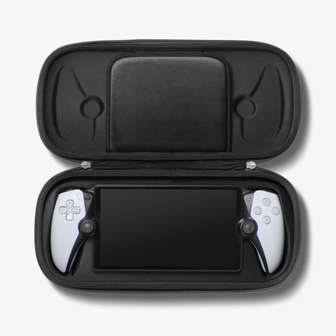 Spigen Klasden Pouch Carrying Case for Sony PlayStation Portal Charcoal Gray Spigen Klasden Pouch Carrying Case for Sony PlayStation Portal Charcoal Gray