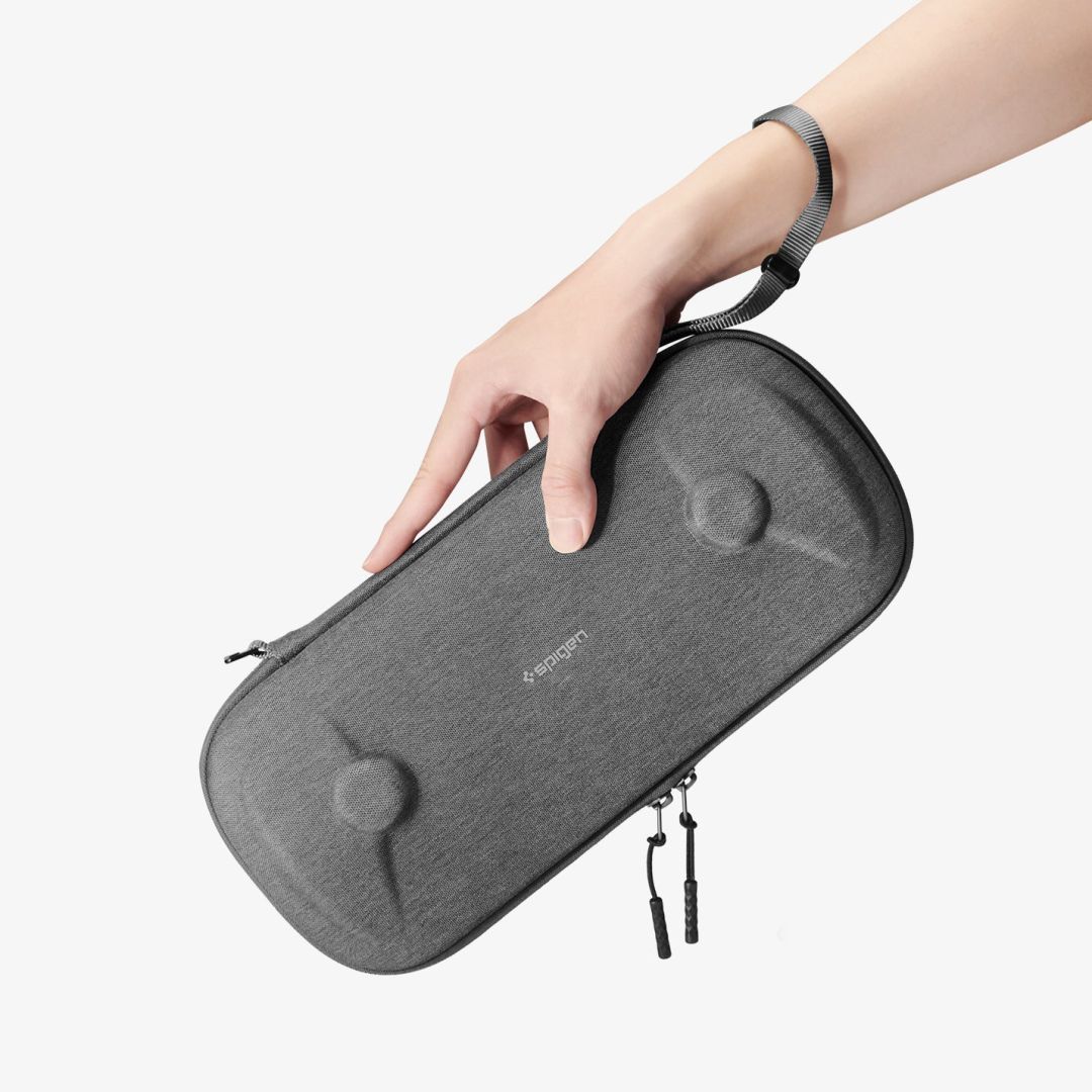 Spigen Klasden Pouch Carrying Case for Sony PlayStation Portal Charcoal Gray Spigen Klasden Pouch Carrying Case for Sony PlayStation Portal Charcoal Gray