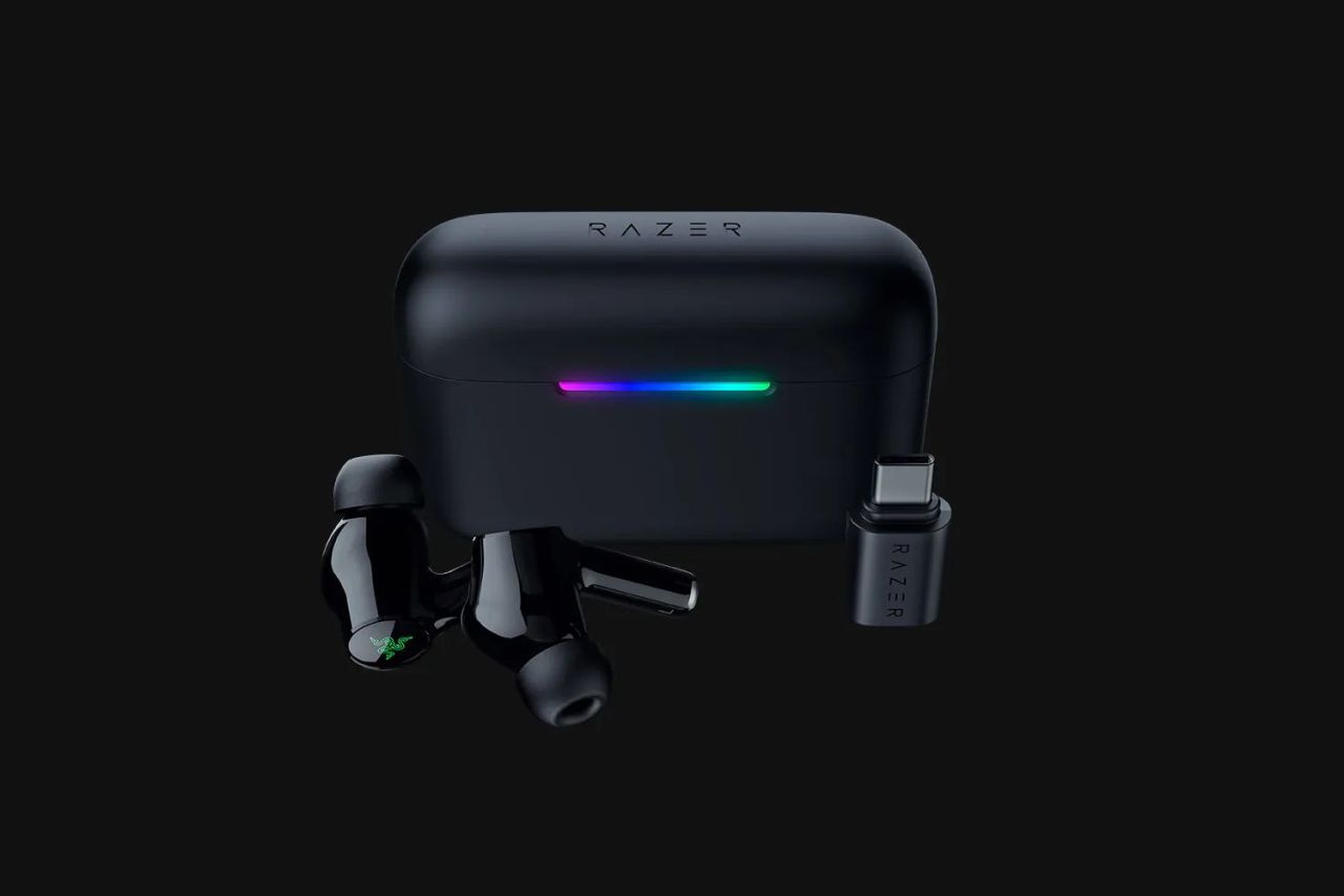 Razer Hammerhead V3 HyperSpeed Wireless Bluetooth Multi-Platform ANC Gaming Headset Black