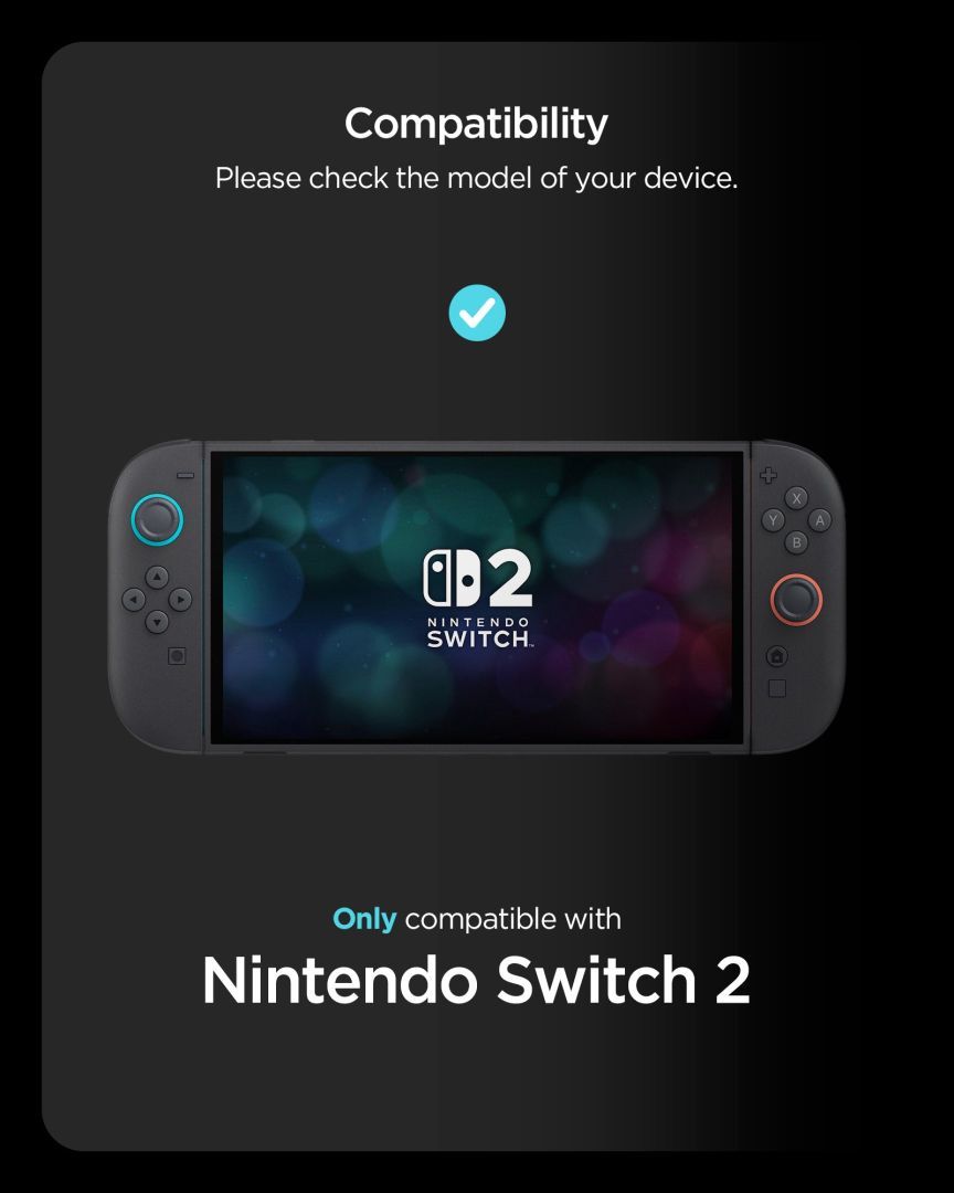 Spigen Snap Switch 2 case for Nintendo Switch 2 Black