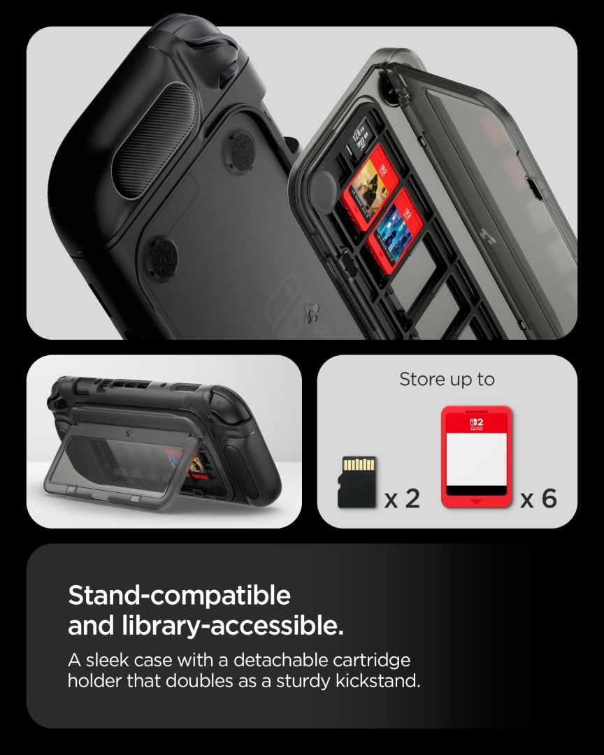 Spigen Snap Switch 2 case for Nintendo Switch 2 Black