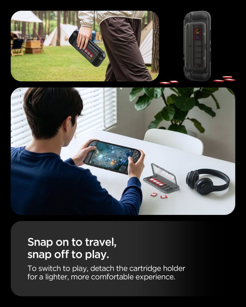 Spigen Snap Switch 2 case for Nintendo Switch 2 Black