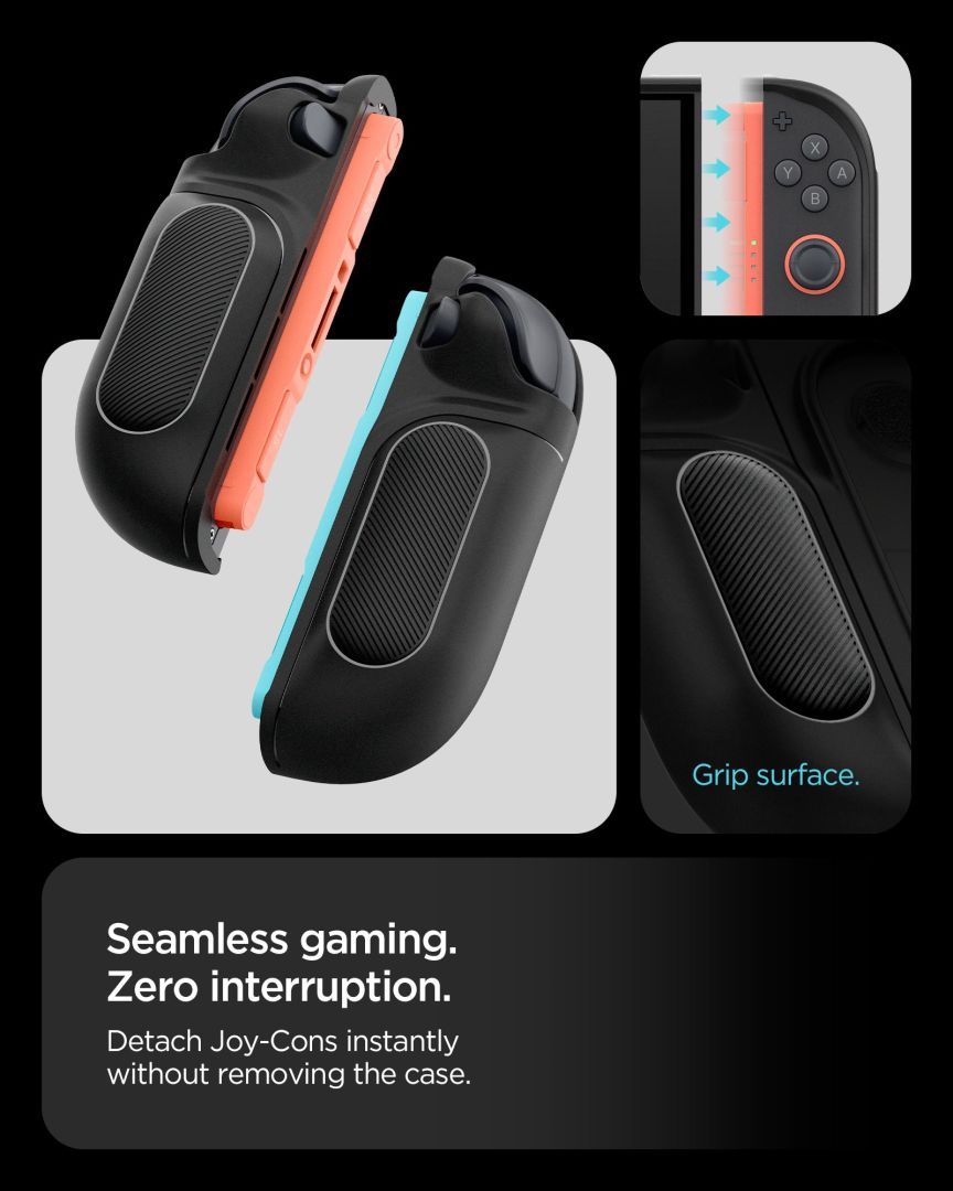 Spigen Snap Switch 2 case for Nintendo Switch 2 Black