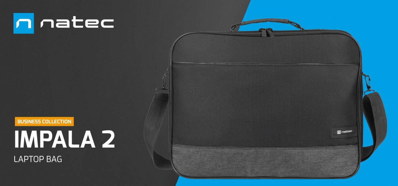 natec Impala 2 Notebook Bag 15,6" Black natec Impala 2 Notebook Bag 15,6" Black