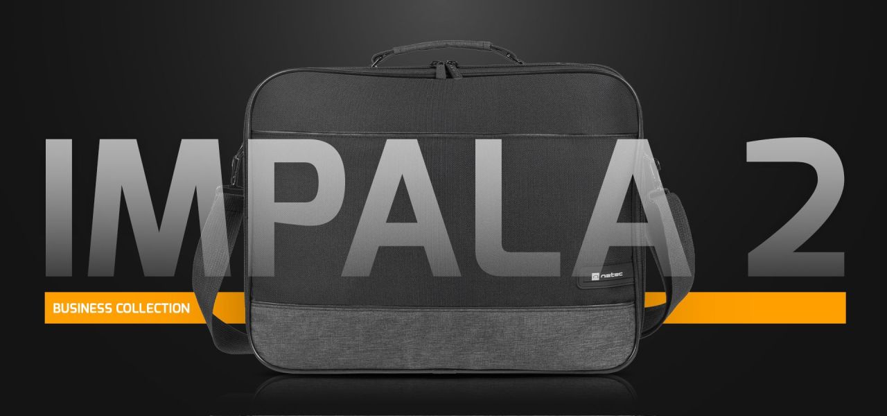 natec Impala 2 Notebook Bag 15,6" Black natec Impala 2 Notebook Bag 15,6" Black