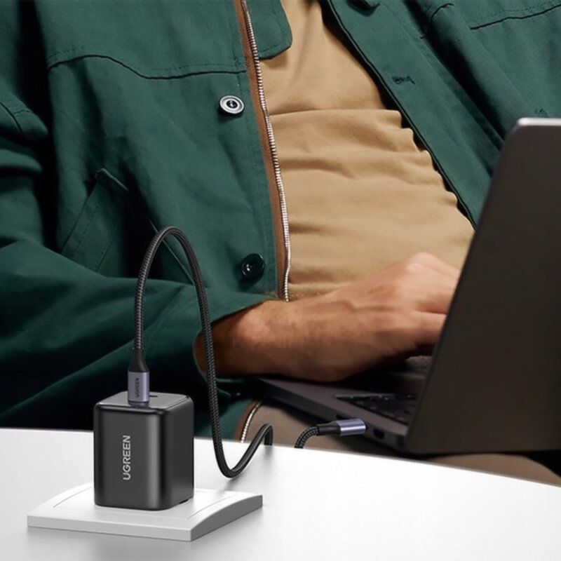 UGREEN Dual Network charger 45W 2x USB-C PD 3.0 GaN Black UGREEN Dual Network charger 45W 2x USB-C PD 3.0 GaN Black