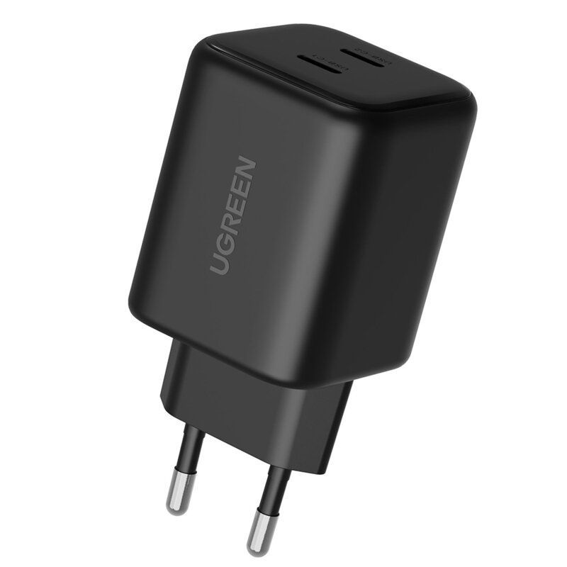 UGREEN Dual Network charger 45W 2x USB-C PD 3.0 GaN Black UGREEN Dual Network charger 45W 2x USB-C PD 3.0 GaN Black