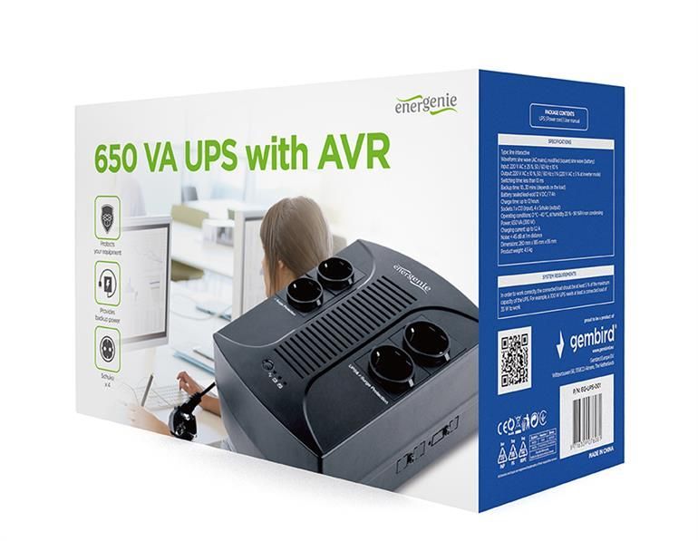 Gembird EG-UPS-001 650VA UPS Gembird EG-UPS-001 650VA UPS