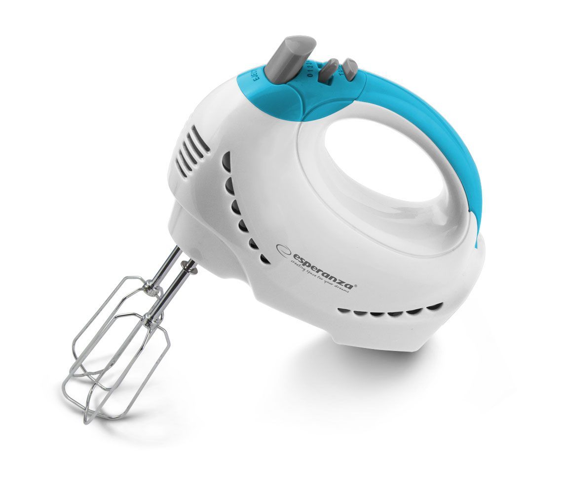 Esperanza EKM010 Hand Mixer White/Blue Esperanza EKM010 Hand Mixer White/Blue