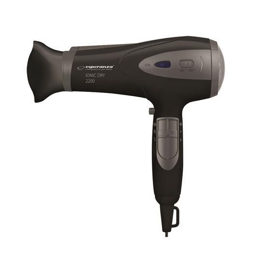 Esperanza Vivien Hair Dryer Ionic Black Esperanza Vivien Hair Dryer Ionic Black