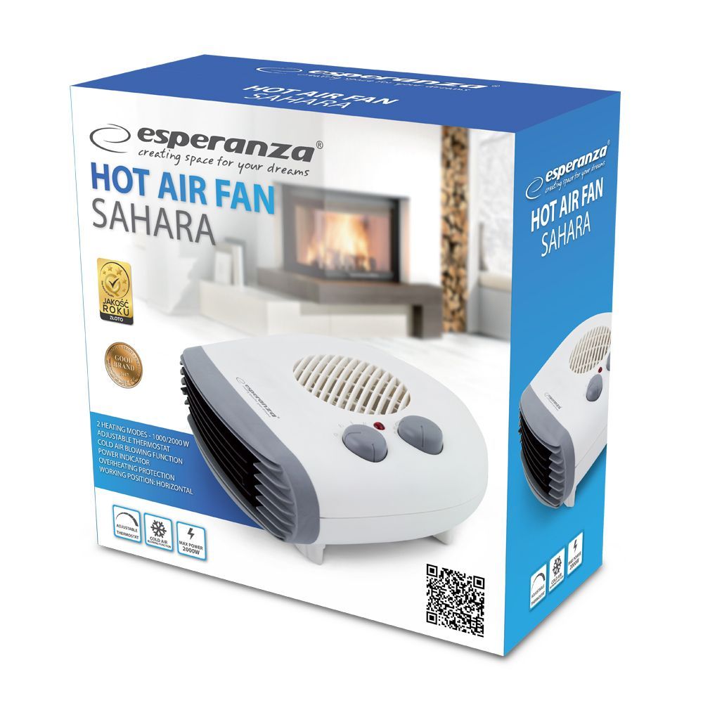 Esperanza EHH003 Sahara Fan Heater