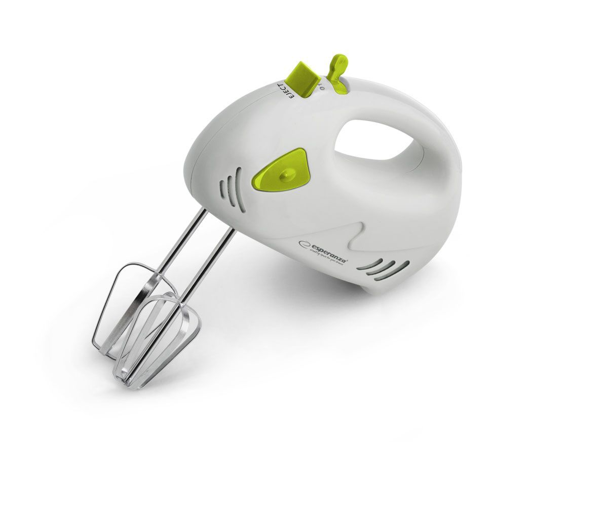 Esperanza EKM007G Hand Mixer White/Green Esperanza EKM007G Hand Mixer White/Green