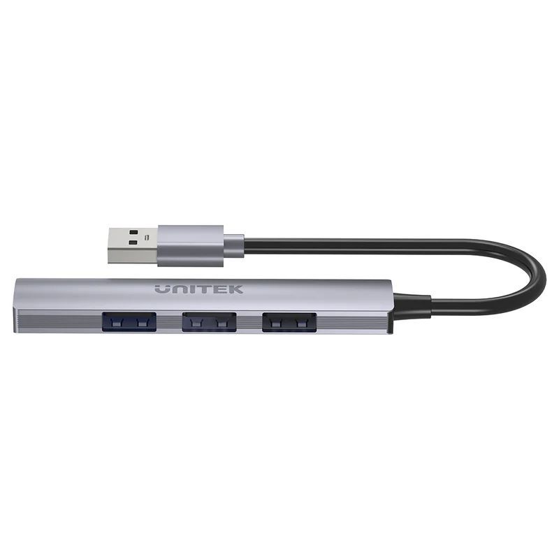 Unitek 4-in-1 USB-A Hub Space Grey