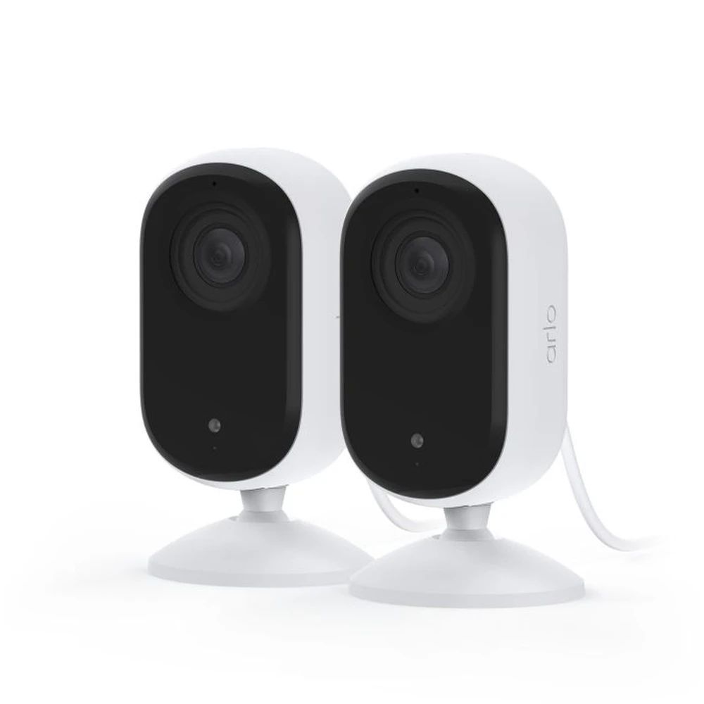Arlo Essential (Gen.3) 2K Indoor Security Camera (2 Camera Kit) White Arlo Essential (Gen.3) 2K Indoor Security Camera (2 Camera Kit) White
