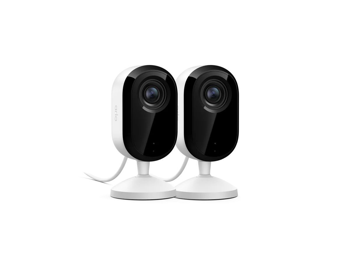 Arlo Essential (Gen.3) 2K Indoor Security Camera (2 Camera Kit) White Arlo Essential (Gen.3) 2K Indoor Security Camera (2 Camera Kit) White