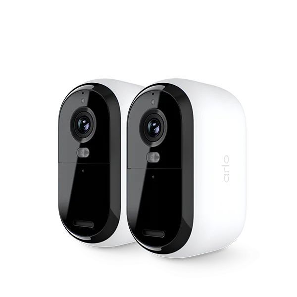Arlo Essential (Gen.3) 2K Security Camera (2 Camera Kit) White