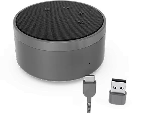 Lenovo Go Wired Speakerphone Storm Grey Lenovo Go Wired Speakerphone Storm Grey