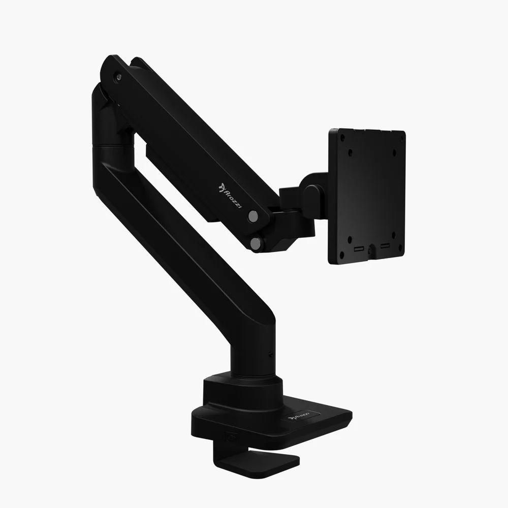Arozzi Alzare Neo Pro Gas Spring Monitor Arm Black Arozzi Alzare Neo Pro Gas Spring Monitor Arm Black