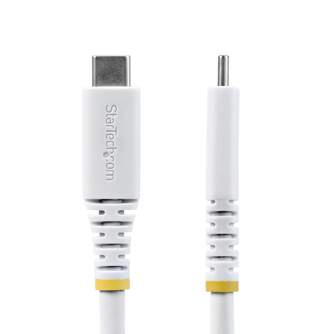 Startech USB4 USB-C to USB-C 4K 120Hz 240W cable 2m White Startech USB4 USB-C to USB-C 4K 120Hz 240W cable 2m White
