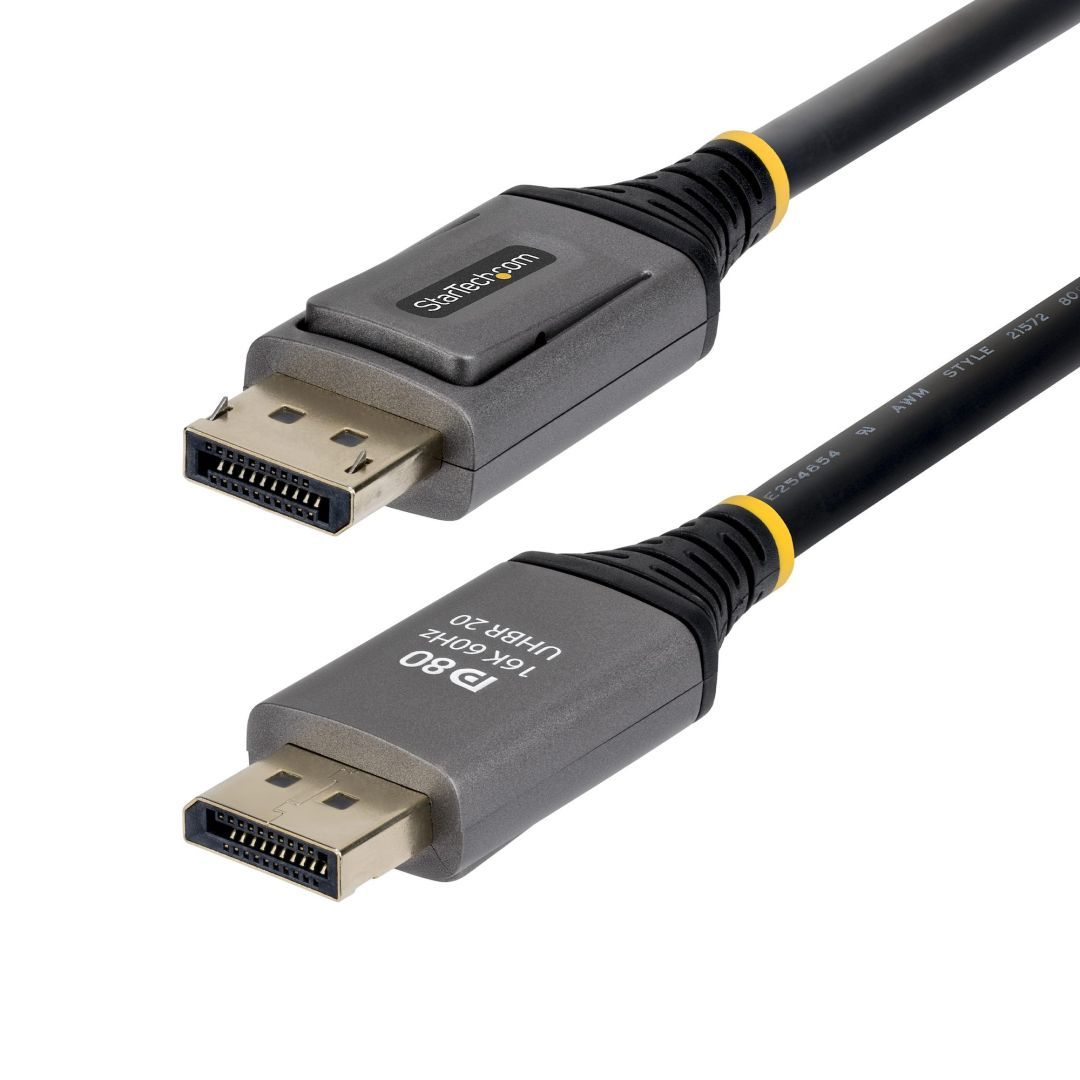 Startech DisplayPort 2.1 male/male 10K/16K 60Hz Cable 1m Black