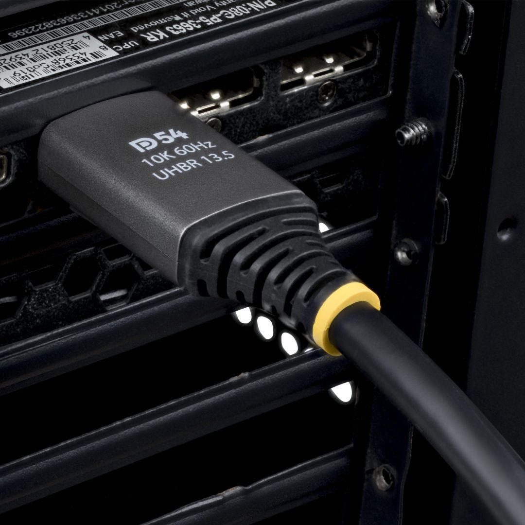 Startech DisplayPort 2.1 male/male 8K 60Hz Cable 1m Black Startech DisplayPort 2.1 male/male 8K 60Hz Cable 1m Black
