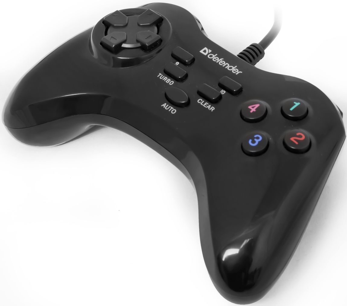 Defender Game Master G2 USB Gamepad Black Defender Game Master G2 USB Gamepad Black