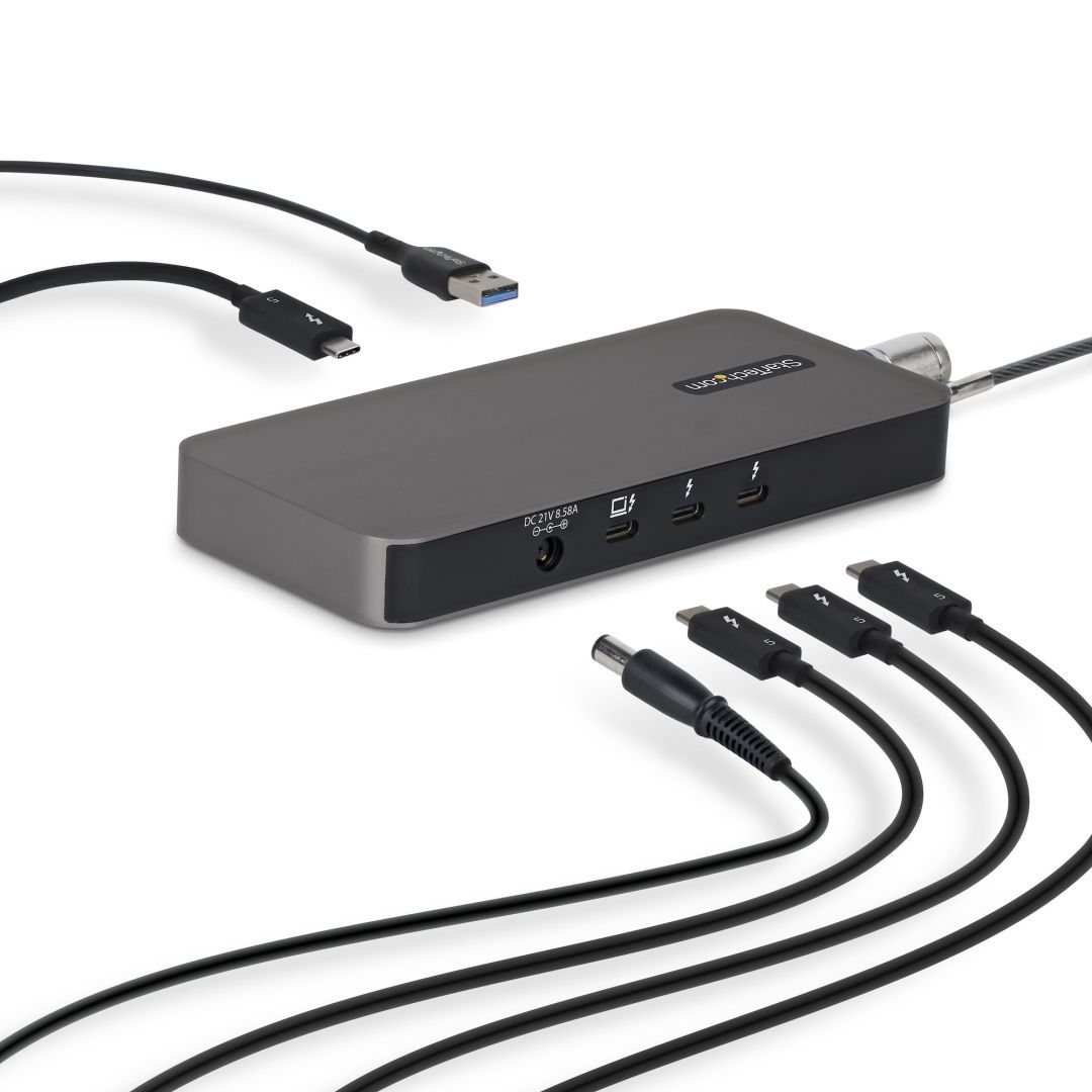 Startech 4-Port Thunderbolt 5 Hub Black Startech 4-Port Thunderbolt 5 Hub Black