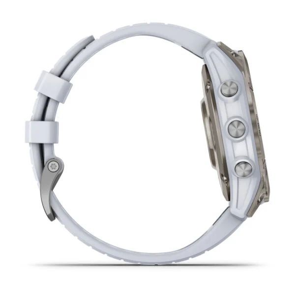Garmin Epix Pro Gen 2 42mm Titanium with Whitestone Band Garmin Epix Pro Gen 2 42mm Titanium with Whitestone Band