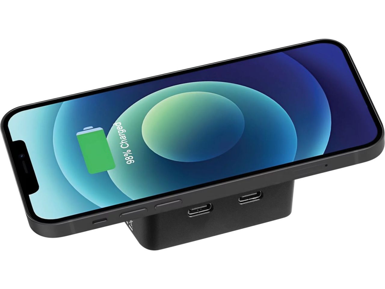 Sandberg Magnet 3in1 5000mAh Wireless PowerBank Black Sandberg Magnet 3in1 5000mAh Wireless PowerBank Black