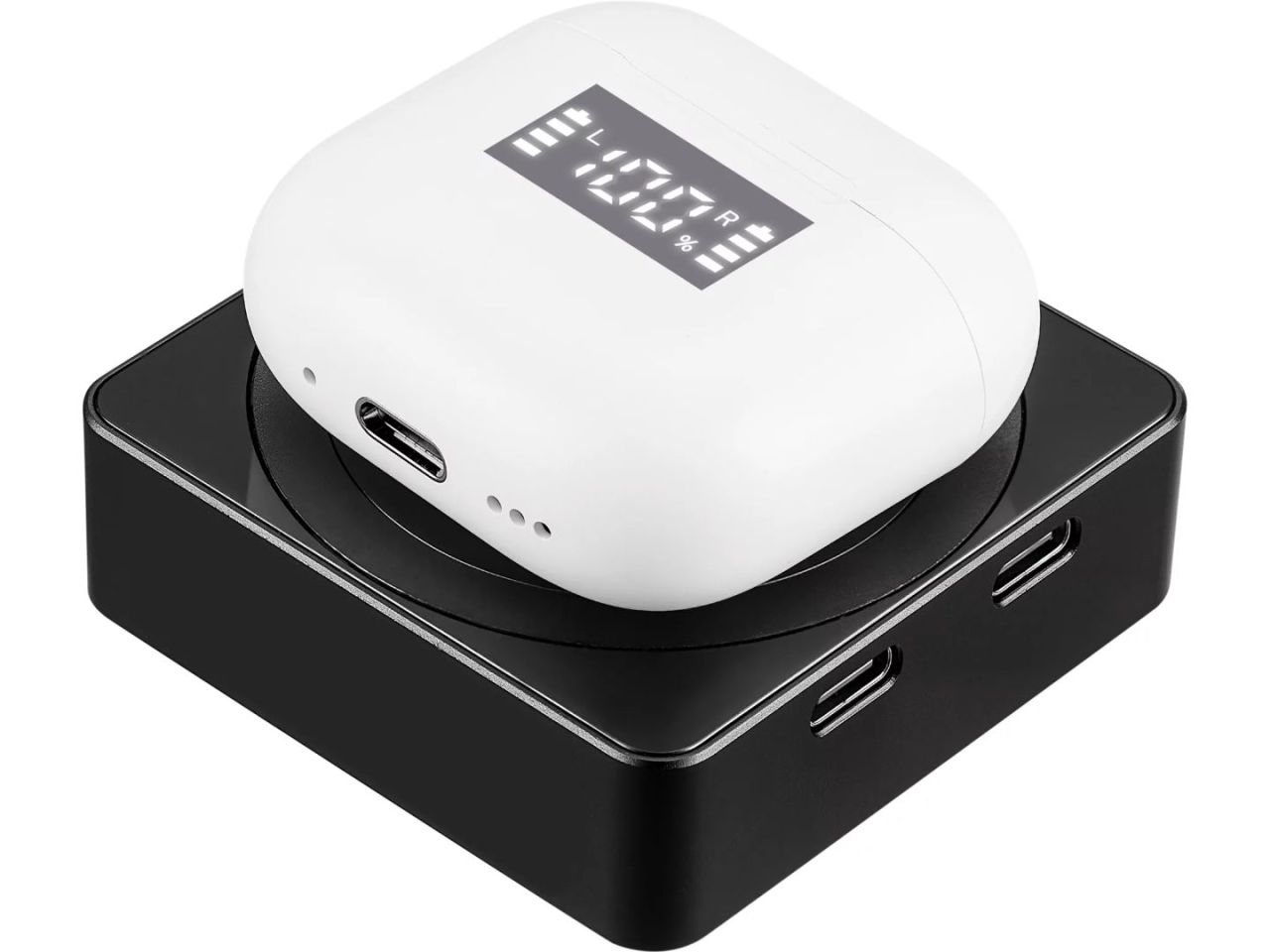 Sandberg Magnet 3in1 5000mAh Wireless PowerBank Black Sandberg Magnet 3in1 5000mAh Wireless PowerBank Black