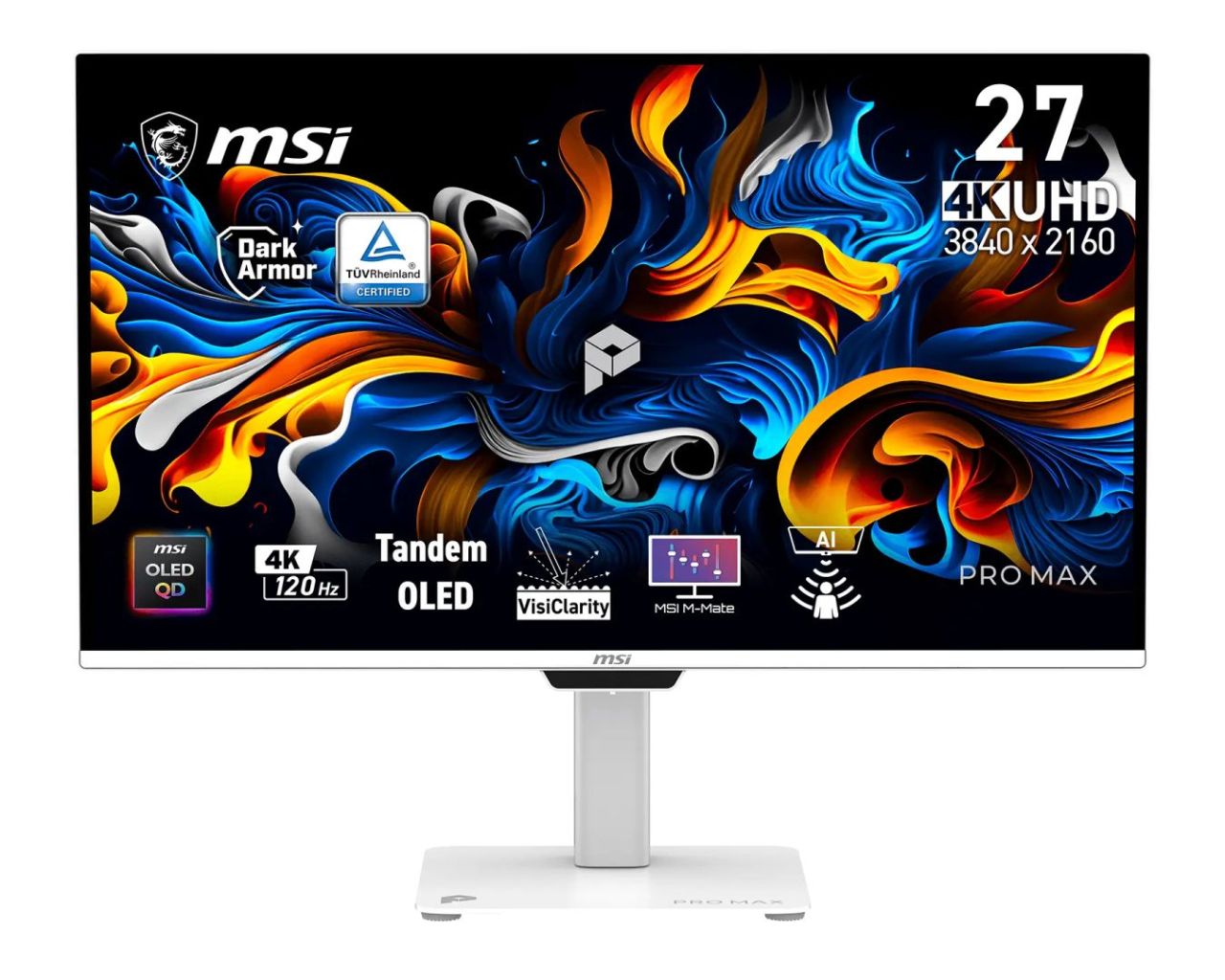 Msi 27" PRO MAX 271UPXW12G OLED Msi 27" PRO MAX 271UPXW12G OLED