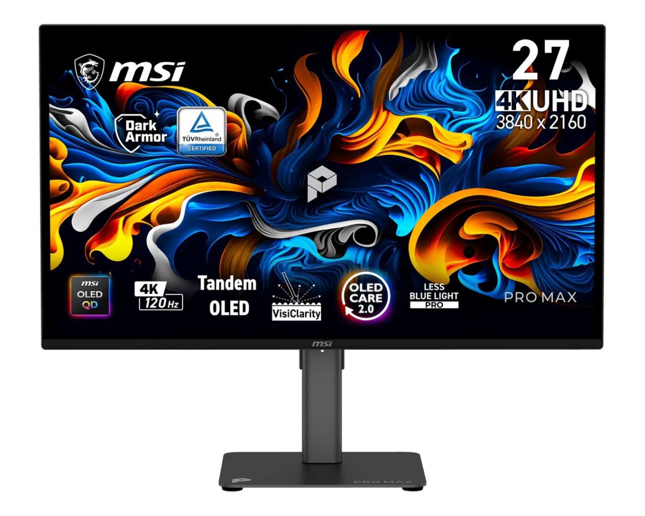Msi 27" PRO MAX 271UPX12G OLED Msi 27" PRO MAX 271UPX12G OLED