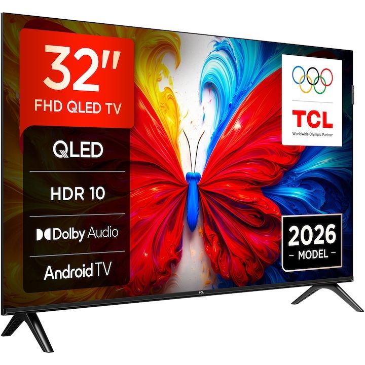 TCL 32" 32S5L QLED Smart TCL 32" 32S5L QLED Smart