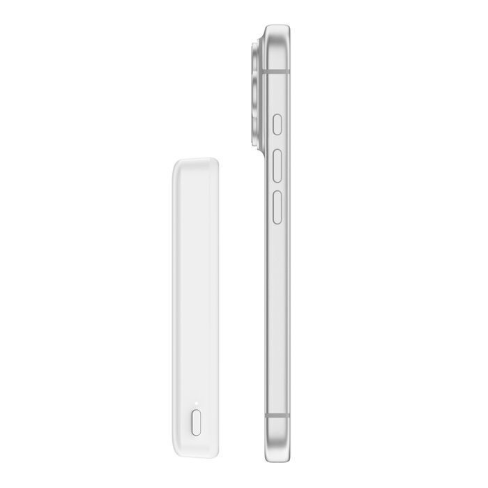 Belkin Slim Magnetic 10000mAh PowerBank White Belkin Slim Magnetic 10000mAh PowerBank White