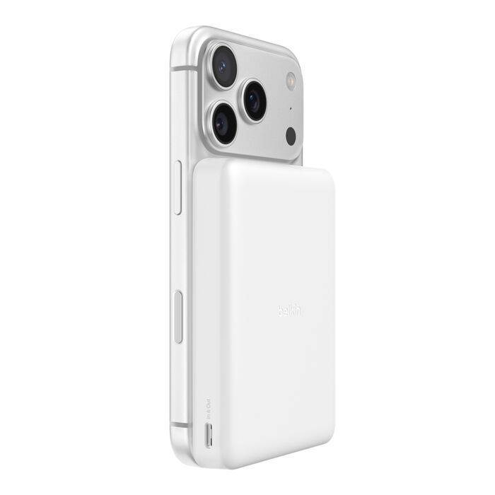 Belkin Slim Magnetic 10000mAh PowerBank White Belkin Slim Magnetic 10000mAh PowerBank White