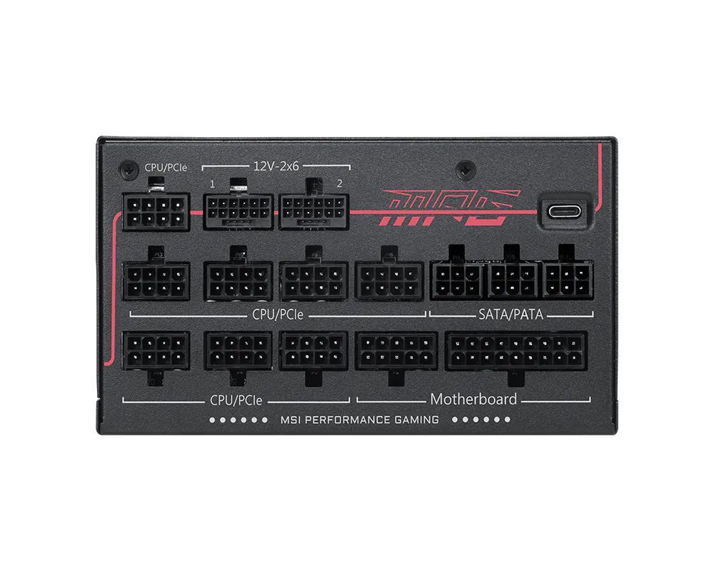 Msi 1300W 80+ Titanium MPG Ai1300TS PCIE5 Msi 1300W 80+ Titanium MPG Ai1300TS PCIE5