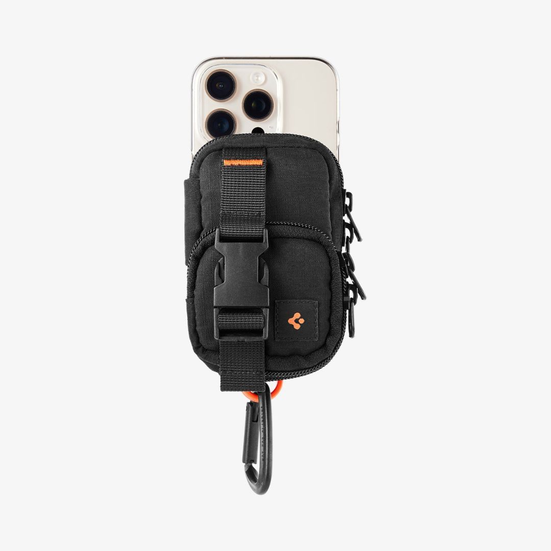 Nomad Spigen Portable Organizer Pouch SnapZip MagSafe, black Nomad Spigen Portable Organizer Pouch SnapZip MagSafe, black