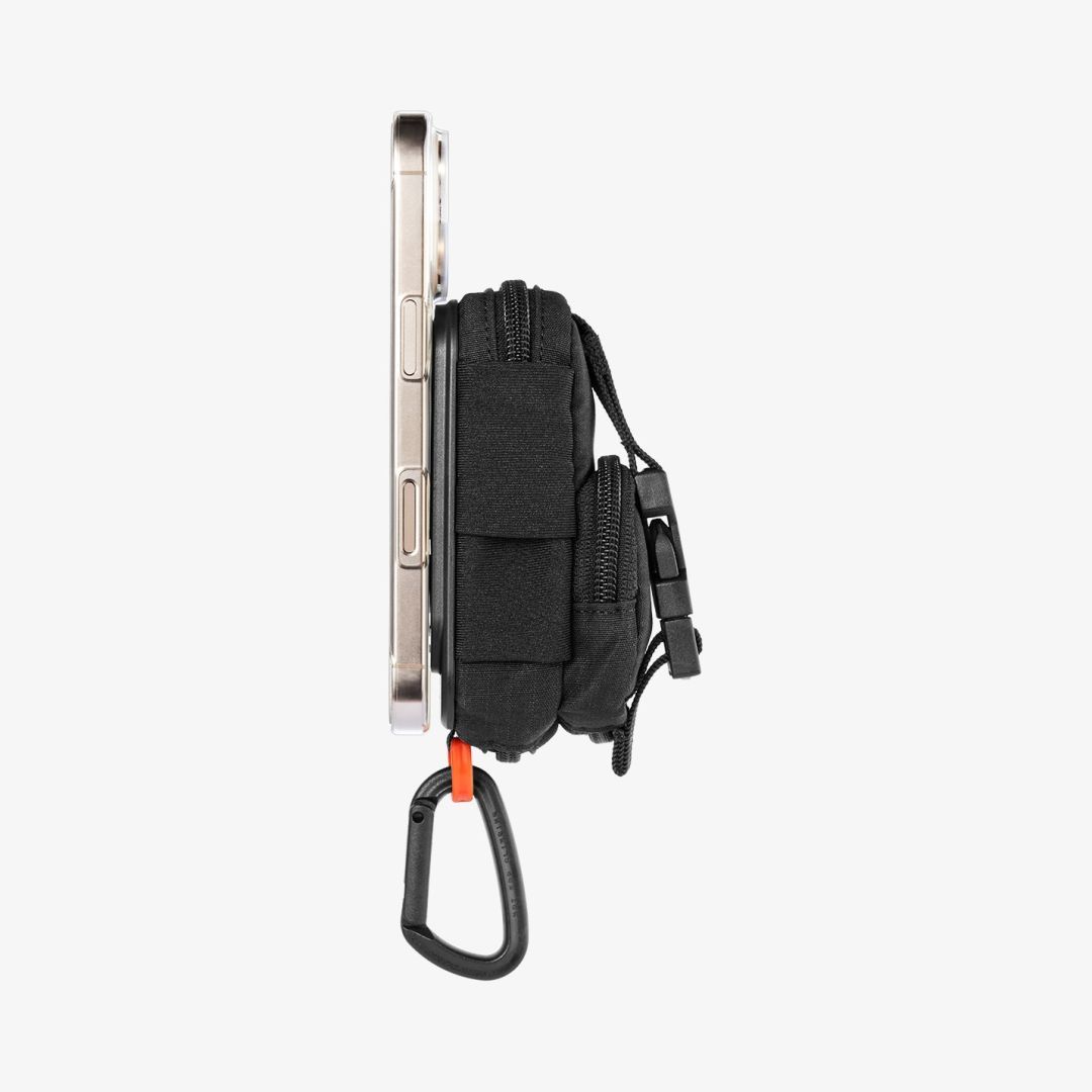 Nomad Spigen Portable Organizer Pouch SnapZip MagSafe, black Nomad Spigen Portable Organizer Pouch SnapZip MagSafe, black