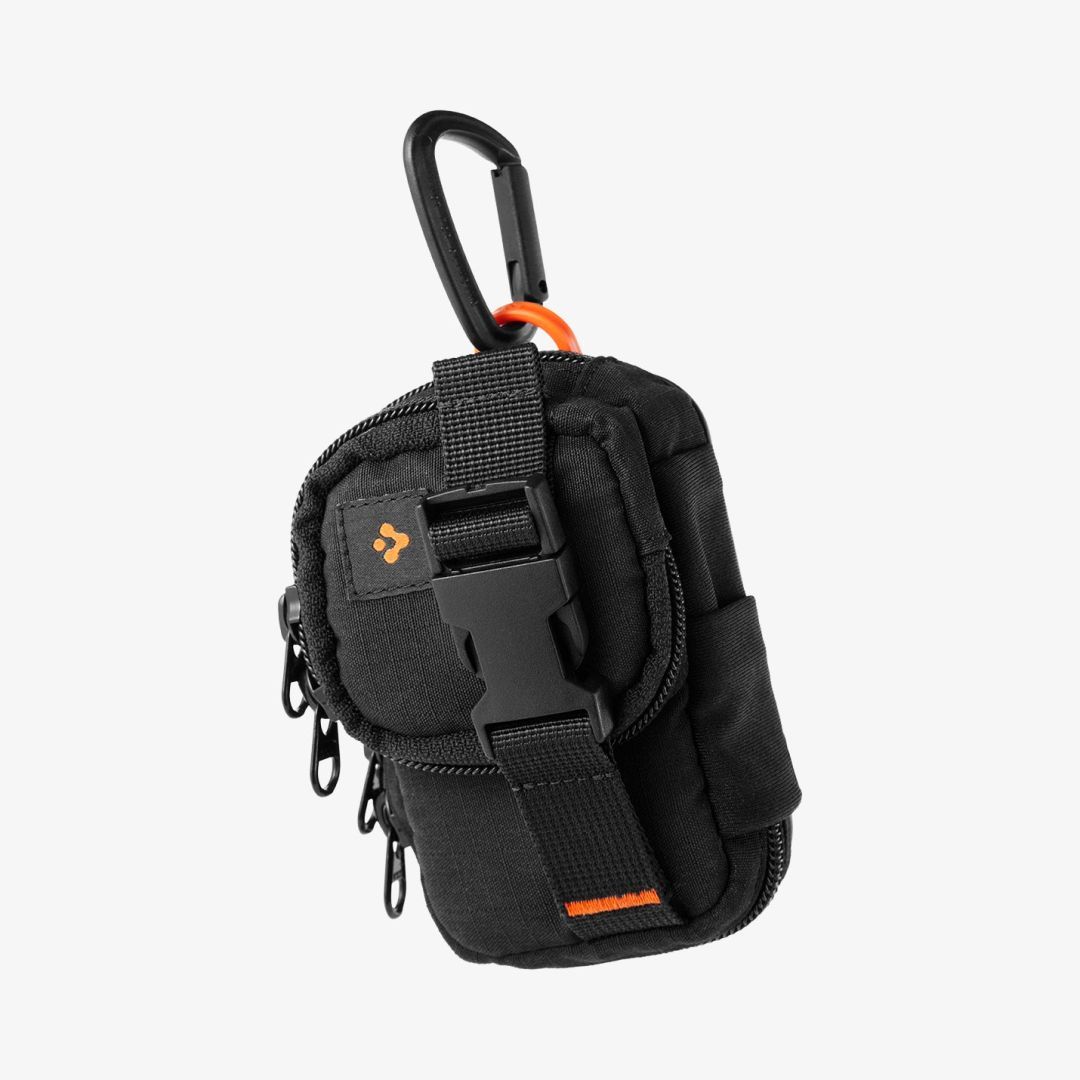 Nomad Spigen Portable Organizer Pouch SnapZip MagSafe, black Nomad Spigen Portable Organizer Pouch SnapZip MagSafe, black