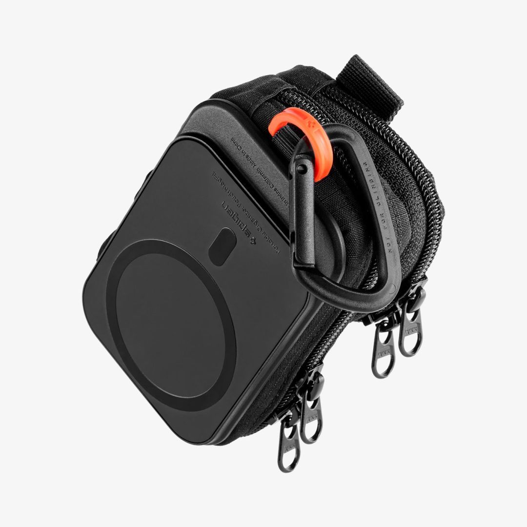 Nomad Spigen Portable Organizer Pouch SnapZip MagSafe, black Nomad Spigen Portable Organizer Pouch SnapZip MagSafe, black