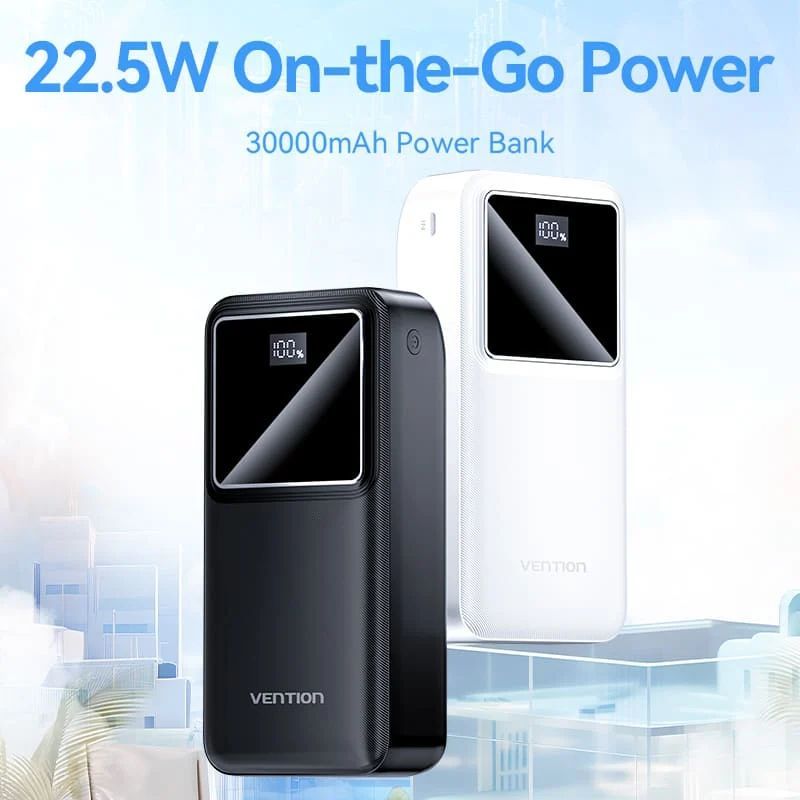 Vention FHMB0 30000mah PowerBank Black Vention FHMB0 30000mah PowerBank Black