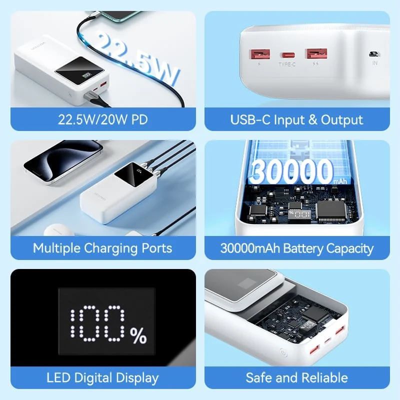 Vention FHMB0 30000mah PowerBank Black Vention FHMB0 30000mah PowerBank Black