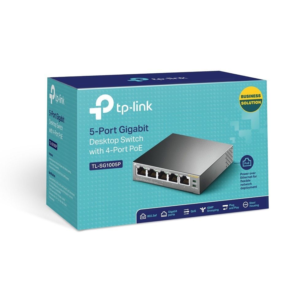 TP-Link TL-SG1005P 5-Port PoE Switch