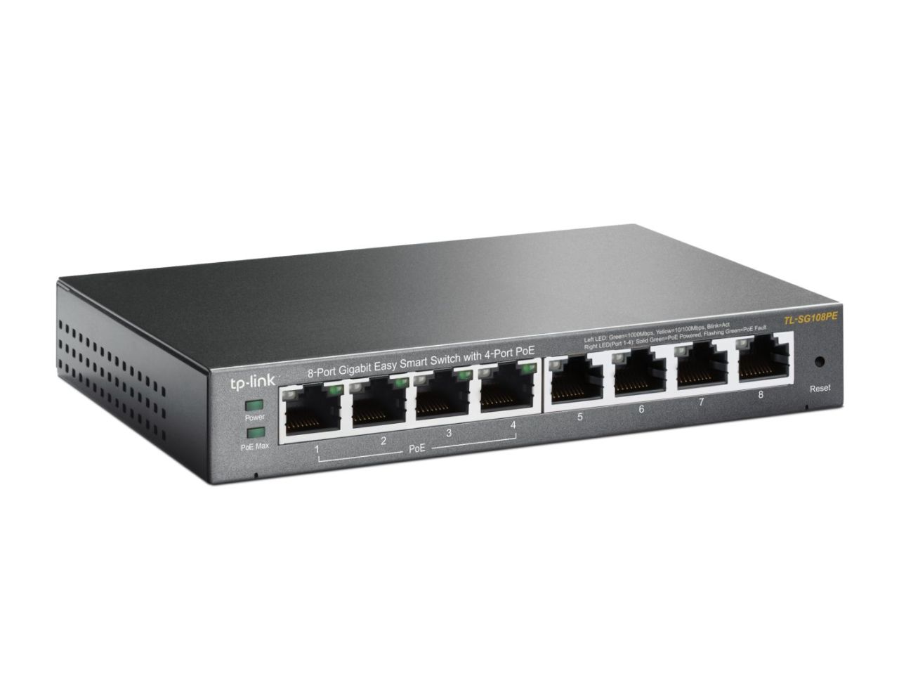 TP-Link TL-SG108PE 8-Port PoE Switch
