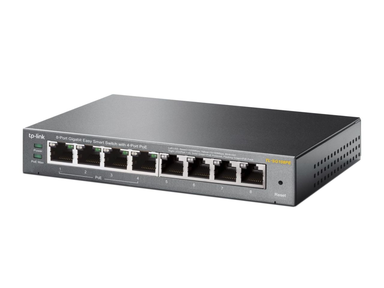 TP-Link TL-SG108PE 8-Port PoE Switch
